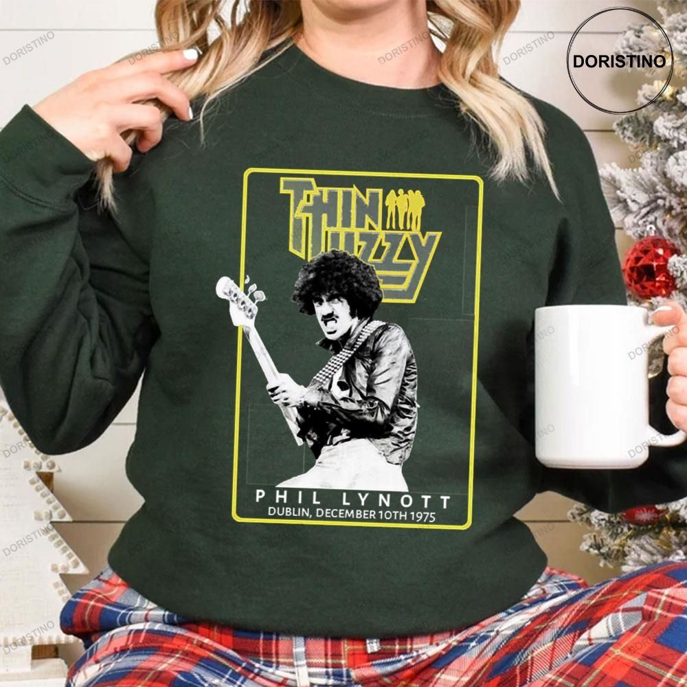 Retro Vintage Phil Lynott Thin Lizzy Rock For Everyone Shirts
